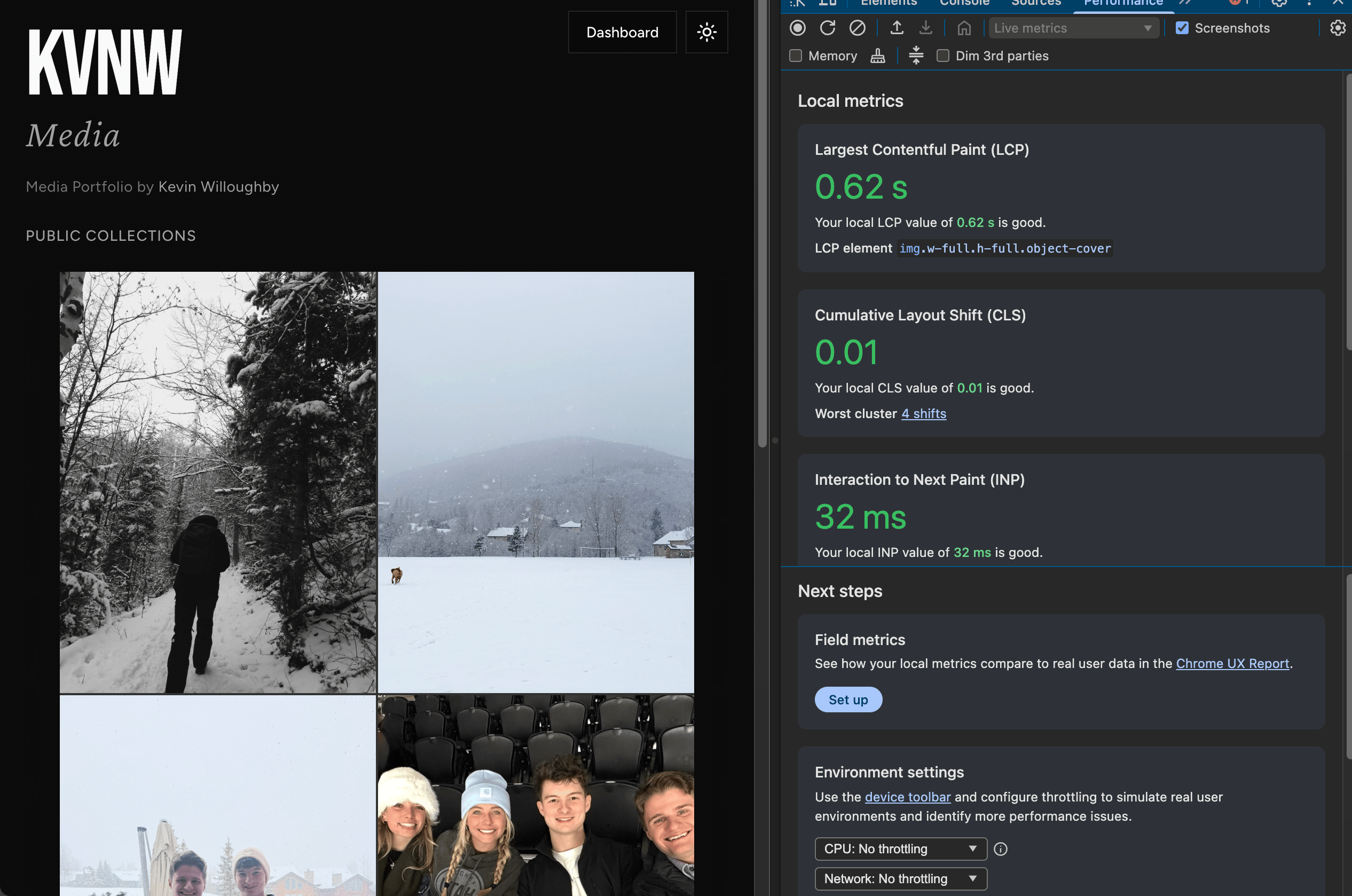 Performance Metrics