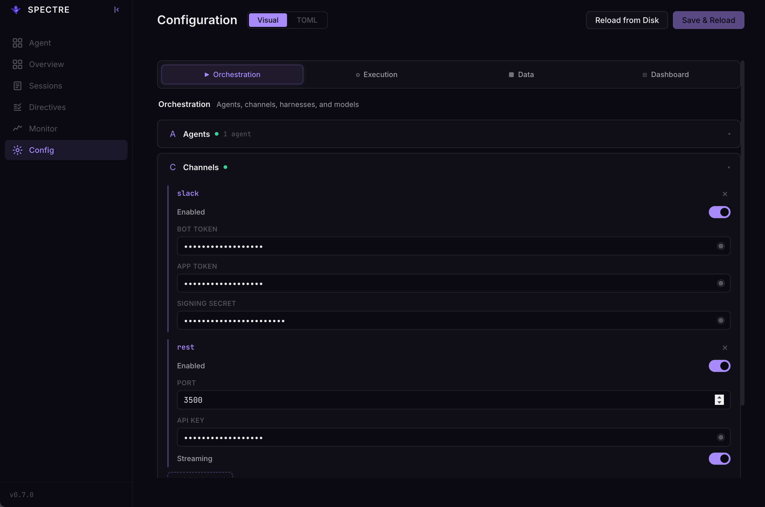 Spectre Config